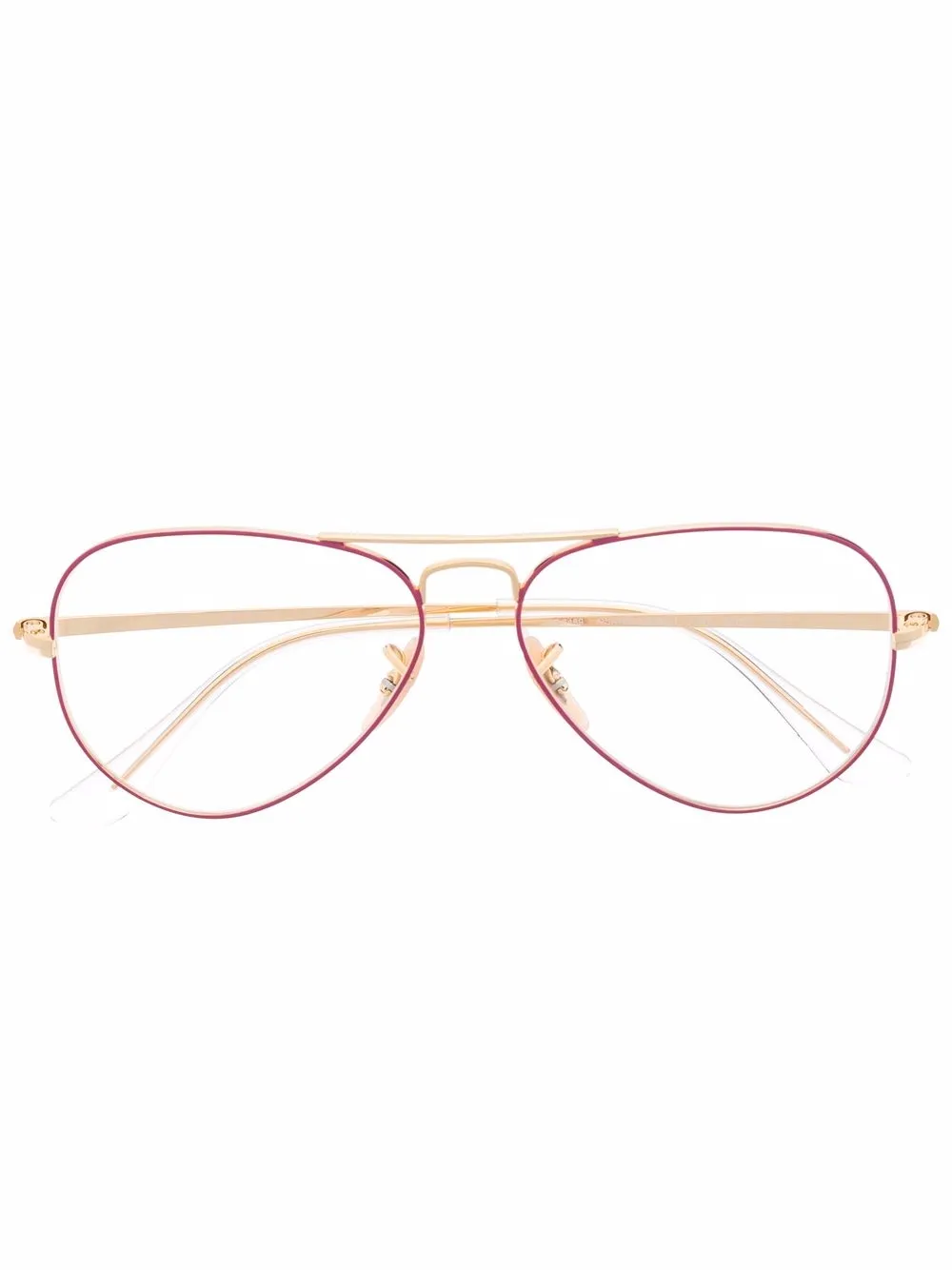 

Ray-Ban Aviator frame glasses - Pink