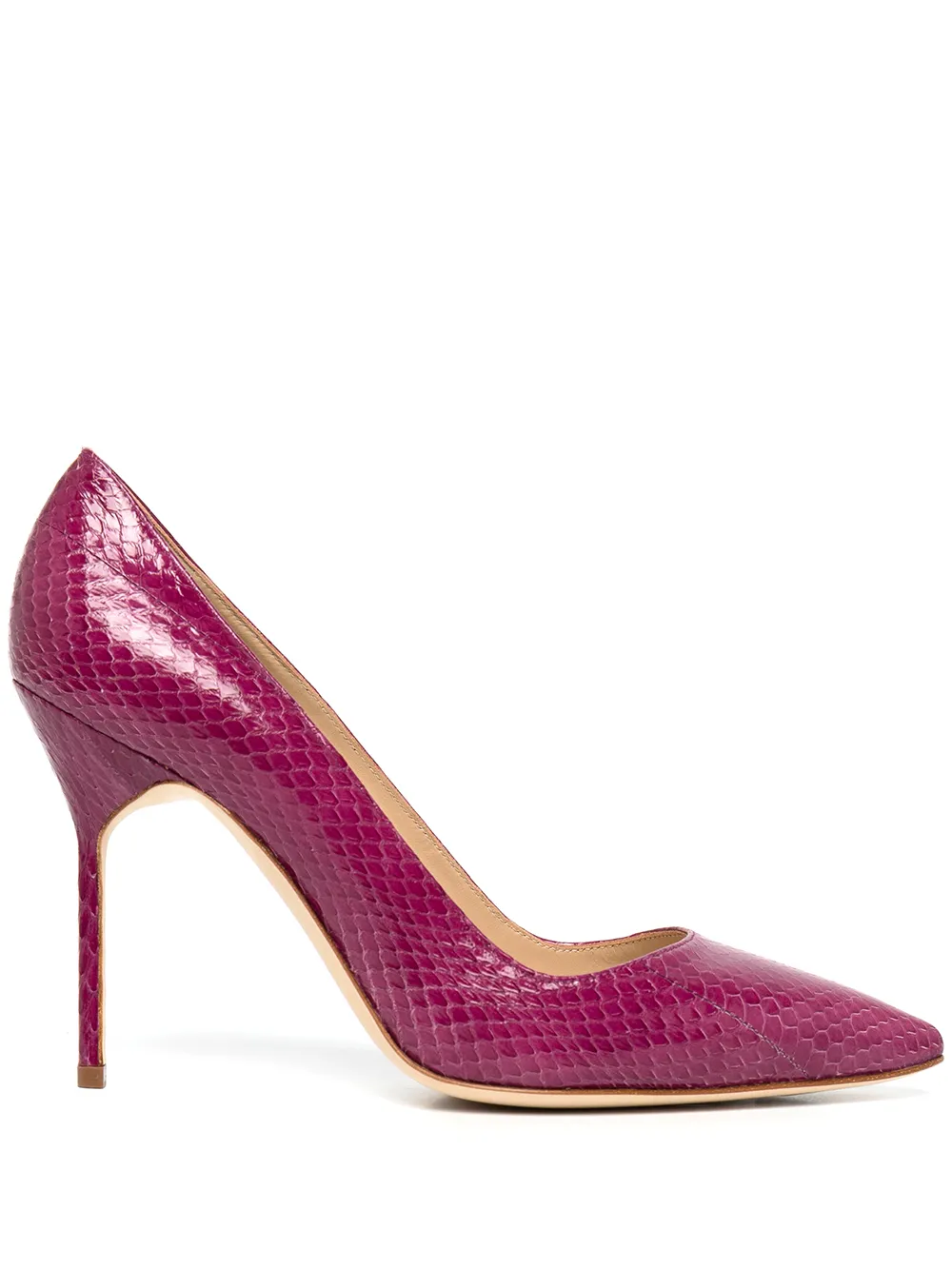 

Manolo Blahnik zapatillas BB con tacón de 90mm - Morado