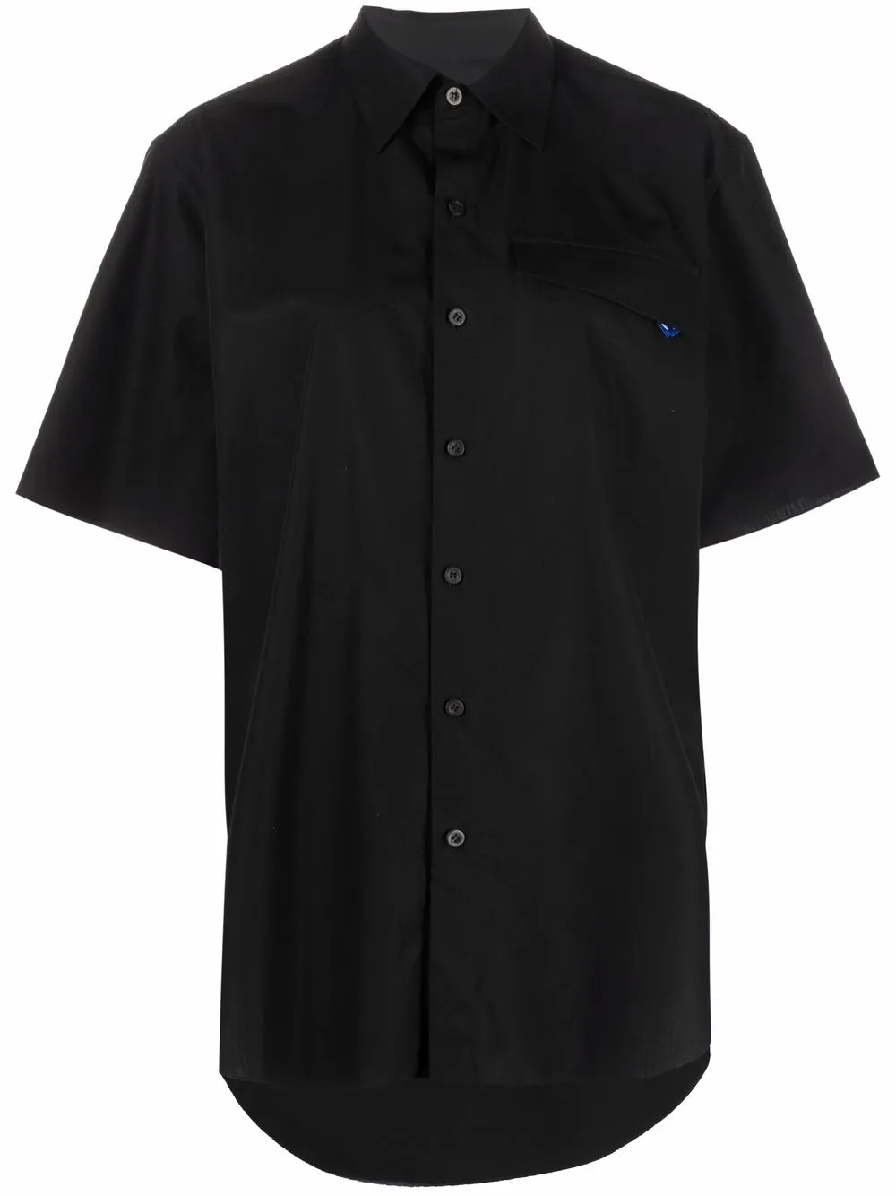 

Ader Error camisa con bolsillos con solapa - Negro