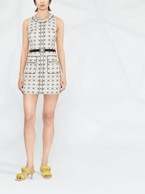 Elisabetta Franchi logo-jacquard Mini 
