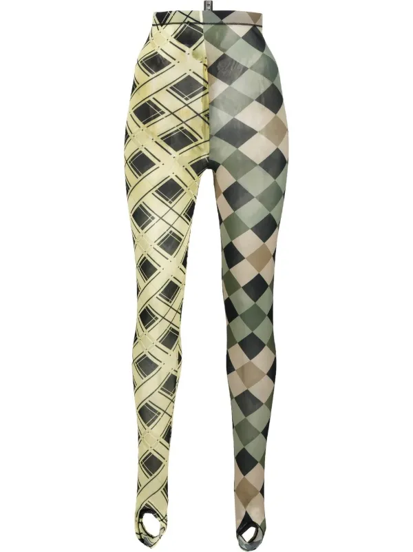 Chopova Lowena geometric-print Mesh 