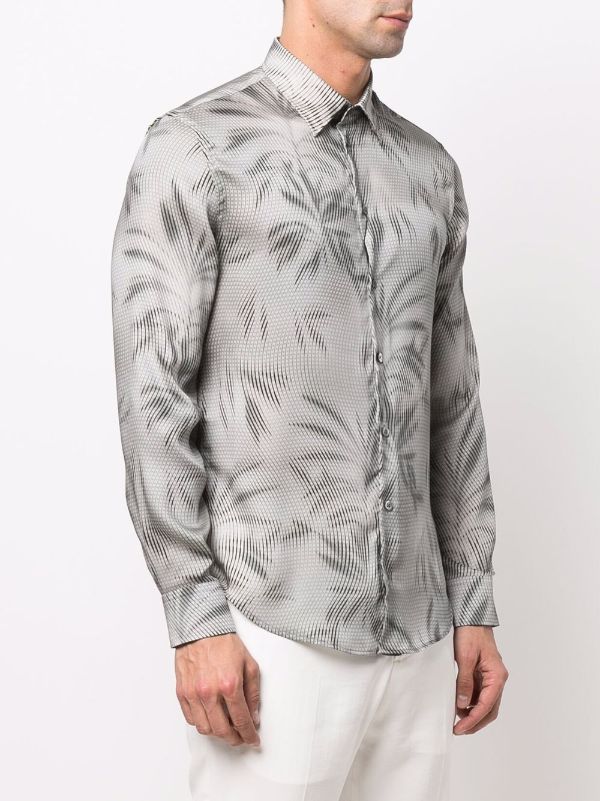 armani floral shirt