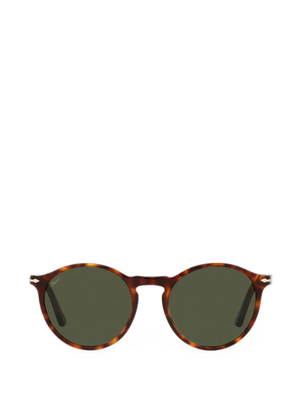 Persol Zonnebril met schildpadschild design Bruin