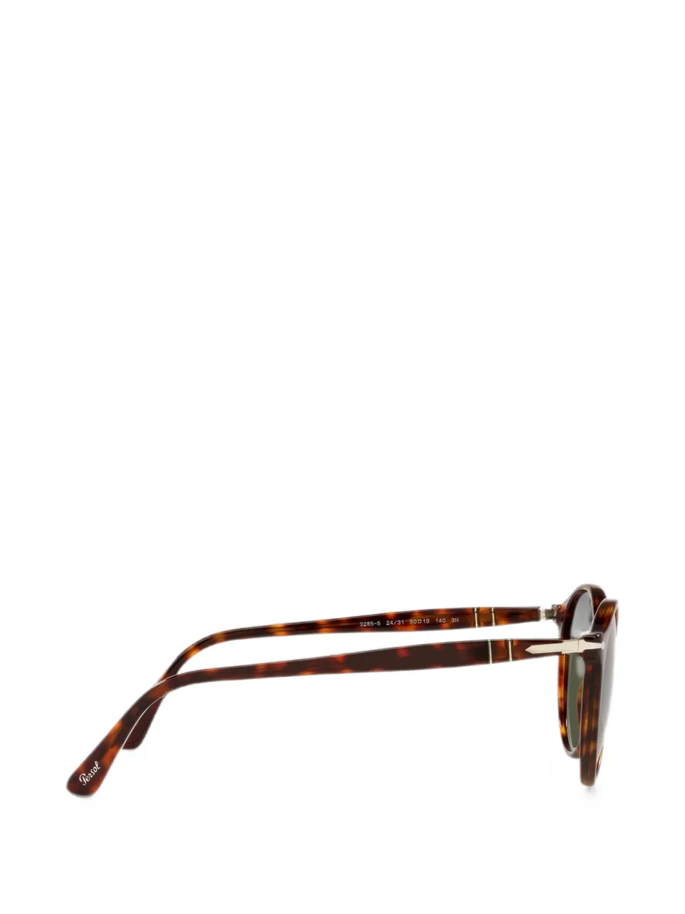 Persol Zonnebril met schildpadschild design Bruin