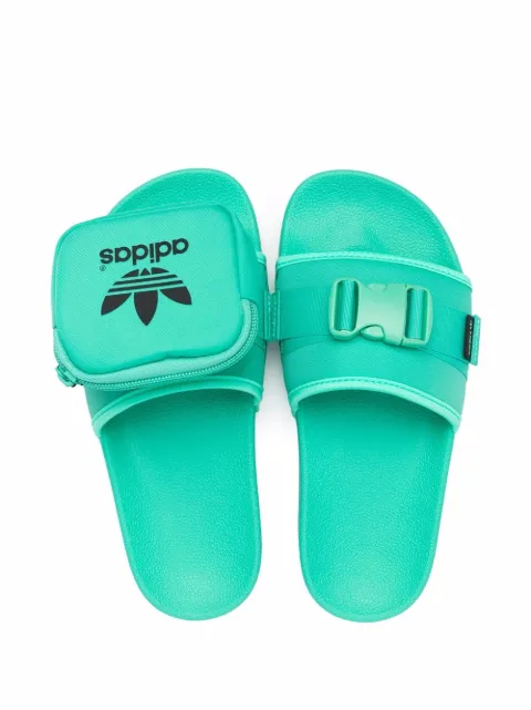 adilette zip slides