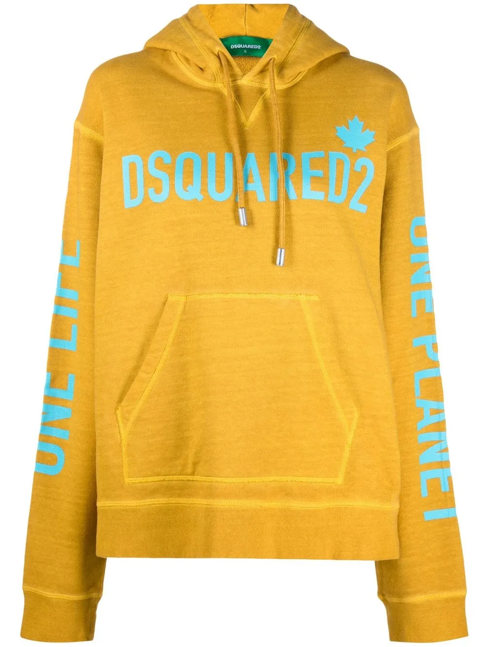 

Dsquared2 hoodie con logo estampado - Amarillo