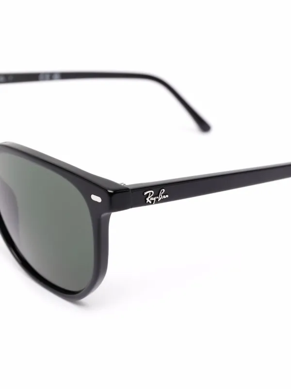 Ray-Ban スクエアフレーム サングラス | ブラック | FARFETCH JP