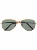 Ray-Ban tinted aviator sunglasses - Gold