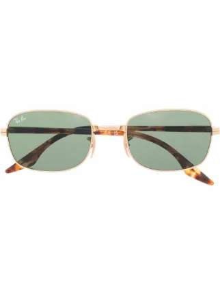 Ray ban tortoiseshell square hot sale sunglasses