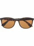 Ray-Ban tortoise square-frame sunglasses - Brown