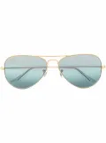 Ray-Ban aviator-frame sunglasses - Gold