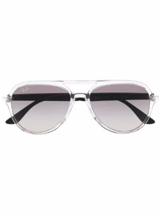 Lentes tipo aviador discount transparentes