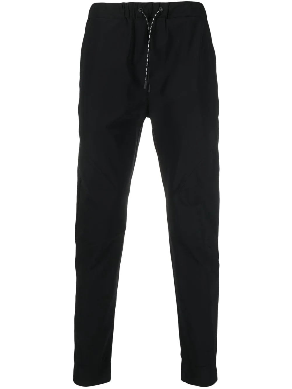 

PMD elasticated drawstring-waist trousers - Black