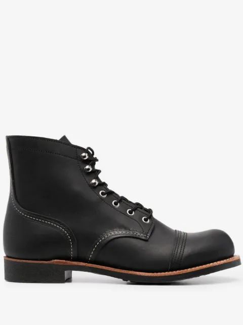 Red Wing Shoes lace-up ankle boots