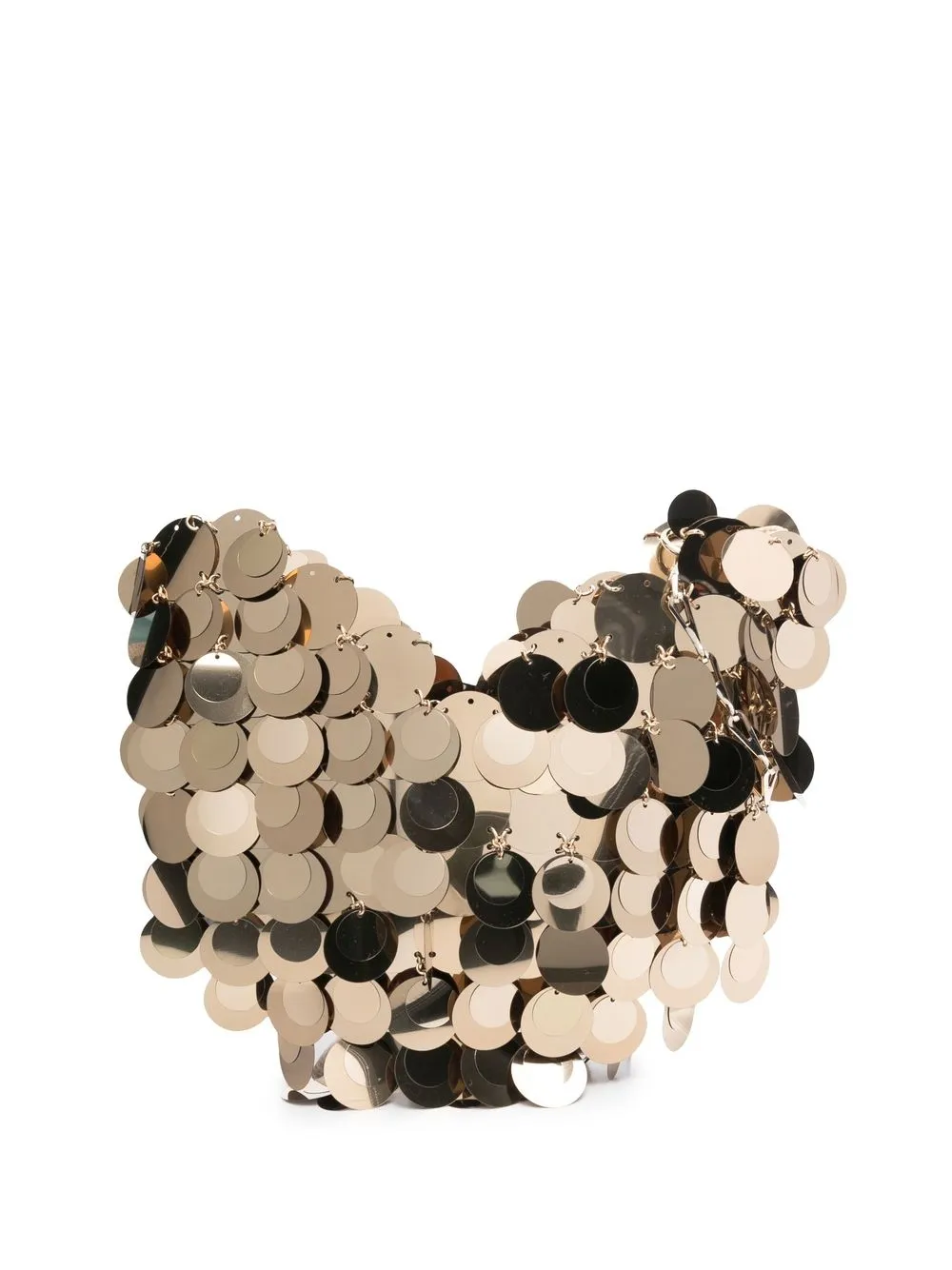 

Paco Rabanne pailette-design shoulder bag - Gold