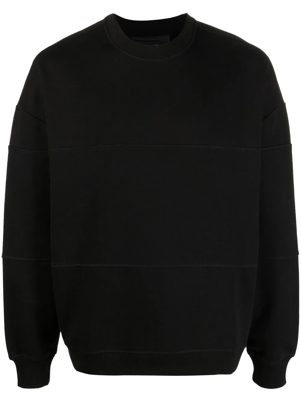 logo-print crew neck sweatshirt
