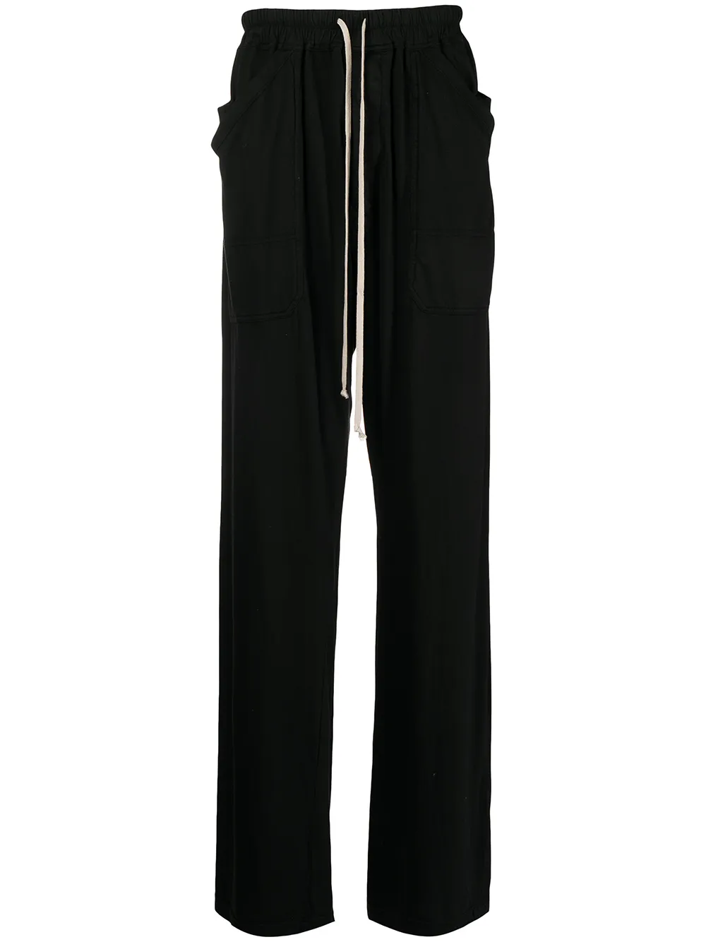 

Rick Owens DRKSHDW drawstring-fastening loose-fit trousers - Black