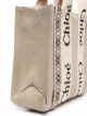 Chloé logo-print tote bag