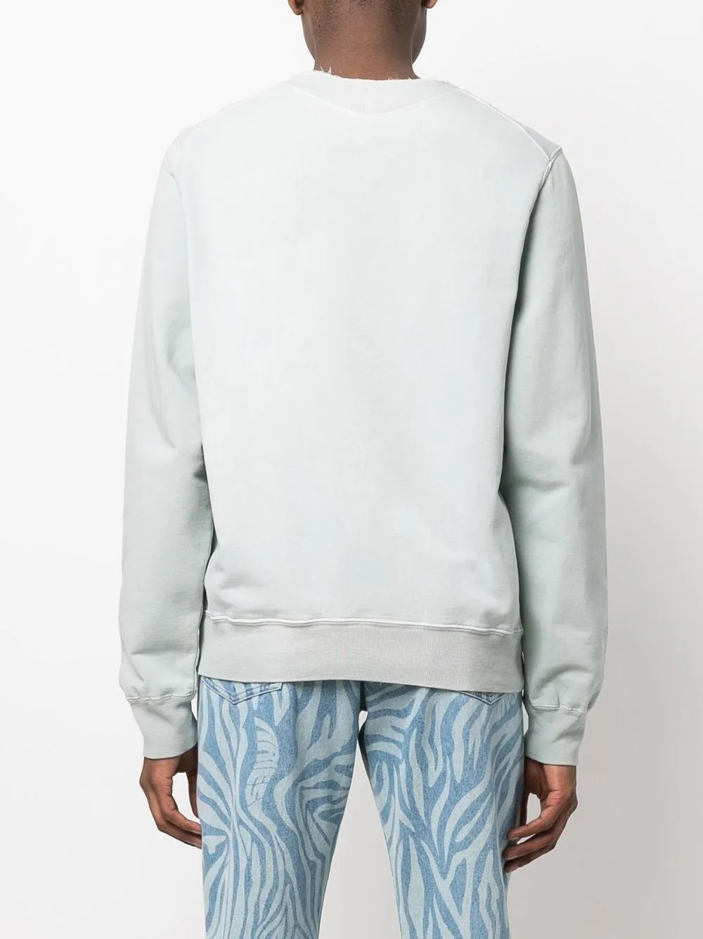  Diesel Sweatshirt Mit Patch Detail   Grau 