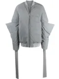 Rick Owens Gauntlet bomber jacket - Grey