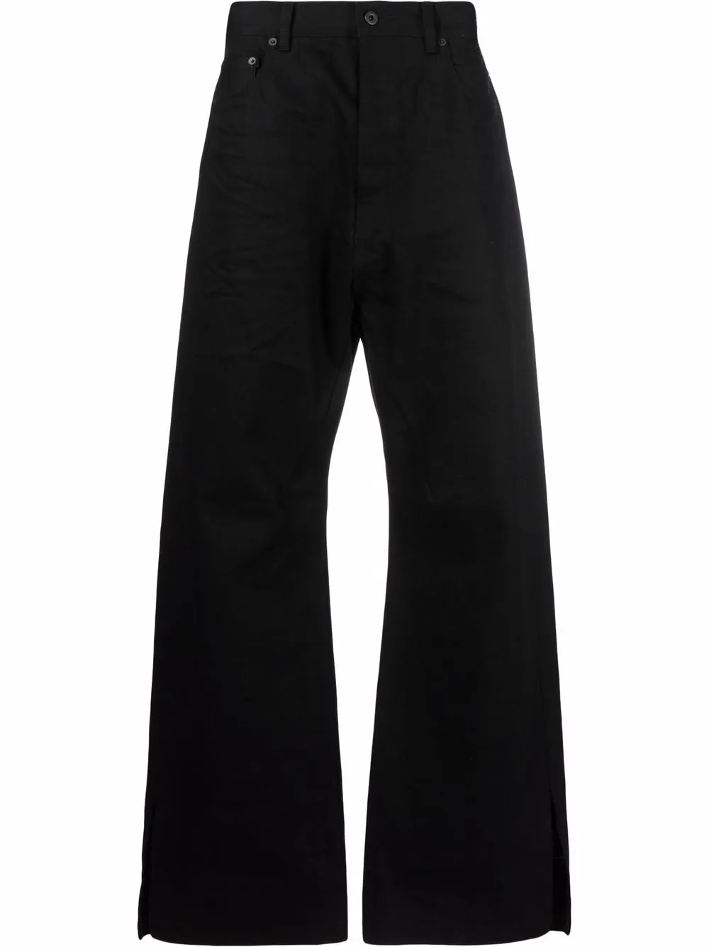 

Rick Owens jeans Geth anchos - Negro