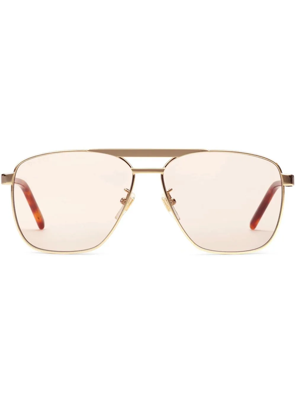 

Gucci Eyewear pilot-frame sunglasses - Pink