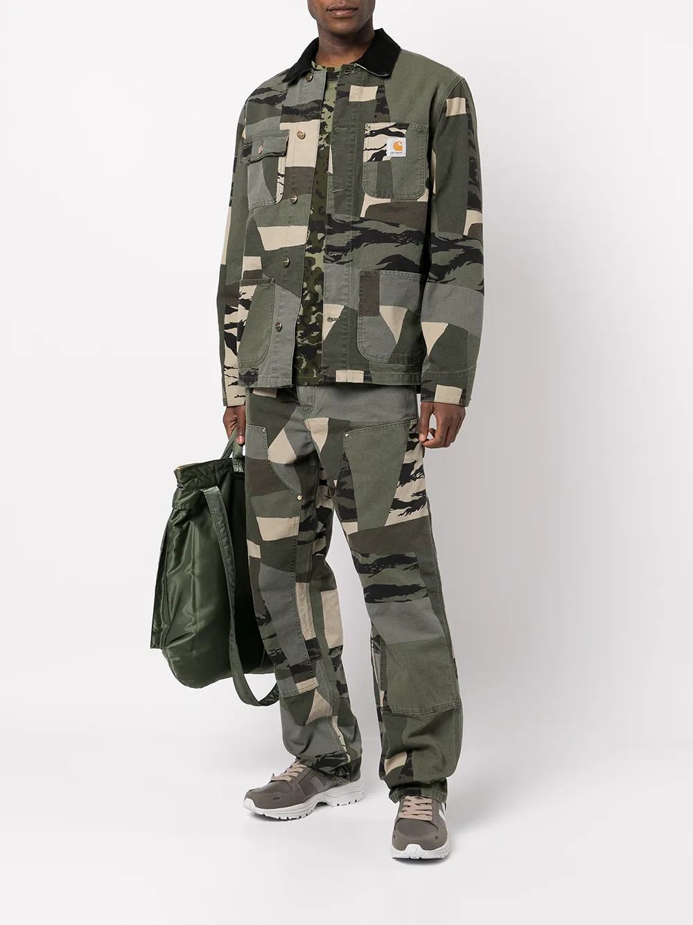 Carhartt Michigan Corduroytrimmed Camouflageprint Organic Cotton