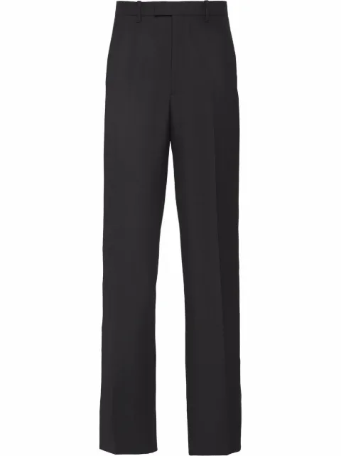 Prada tailored straight-leg trousers