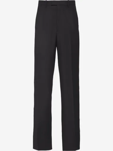 Prada tailored straight-leg trousers