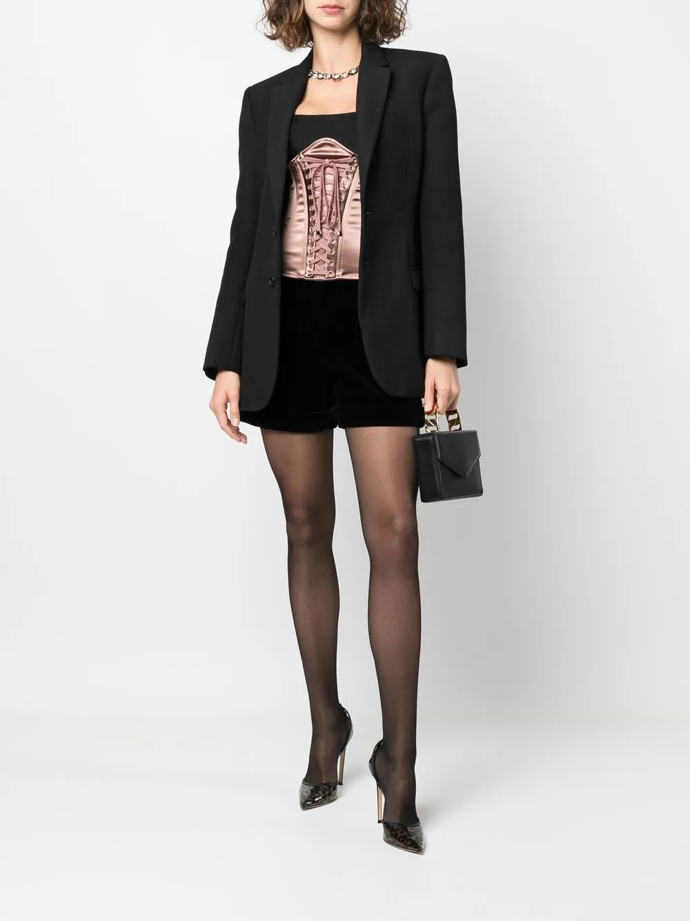 Dolce & Gabbana Korset met veters - Beige