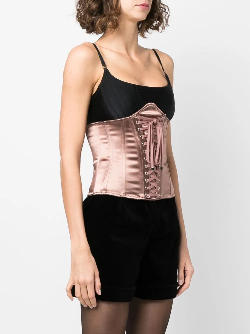  Dolce & Gabbana Lace-up Corset - Neutrals 