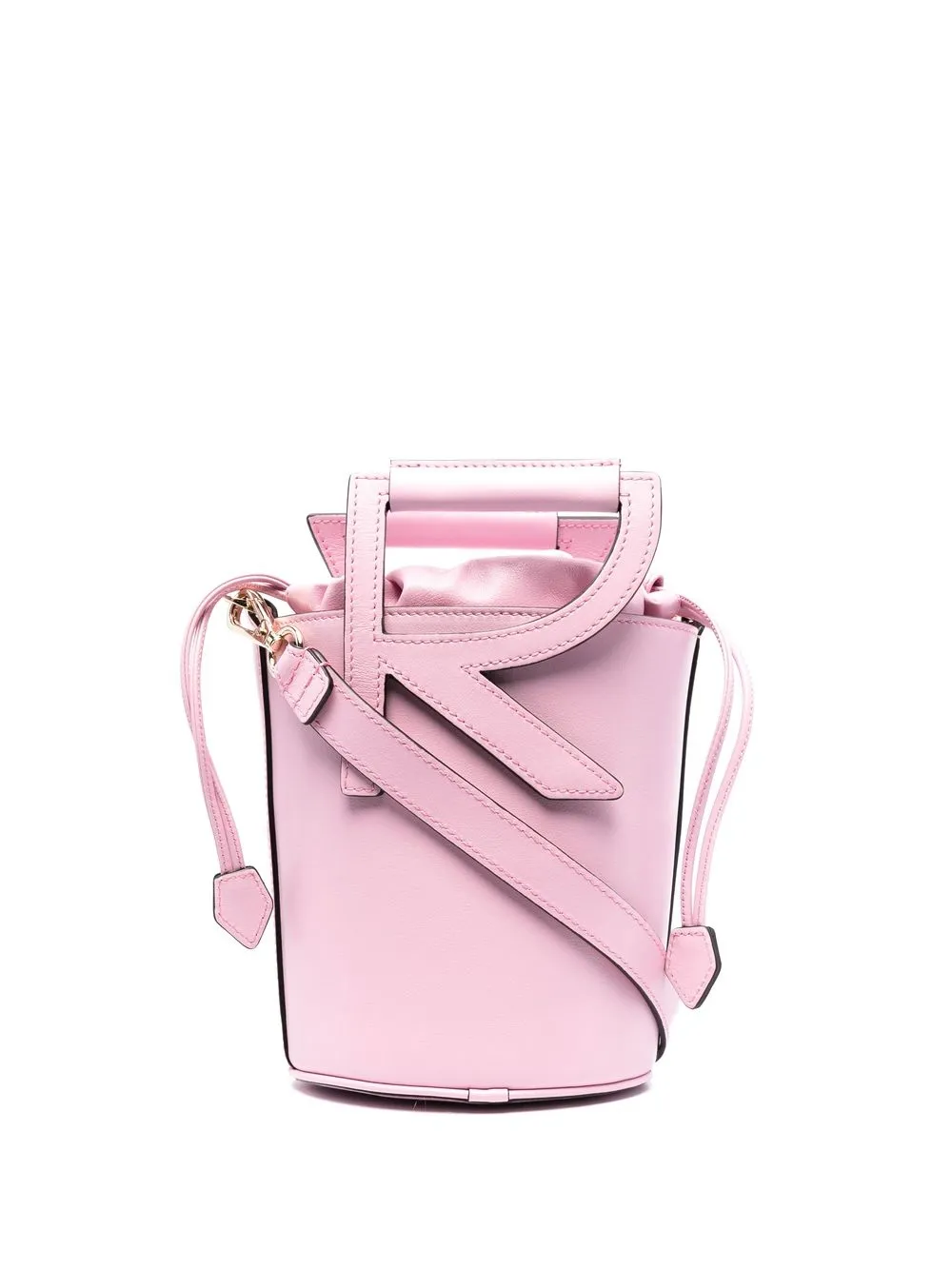 Roger Vivier logo-handle bucket bag | Pink | Image 1