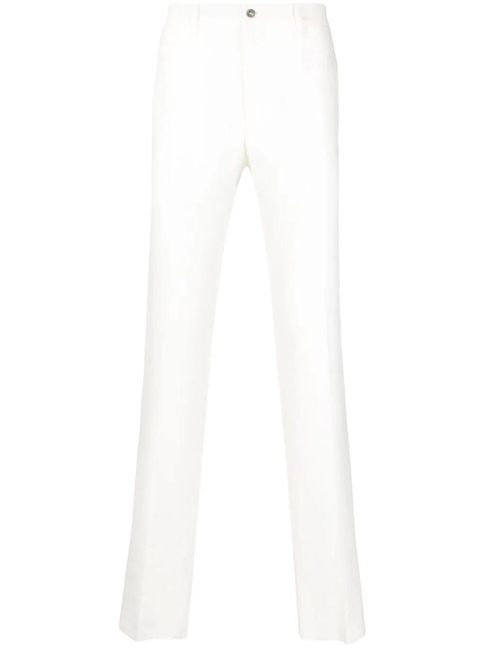 

Emporio Armani pantalones de vestir rectos - Blanco