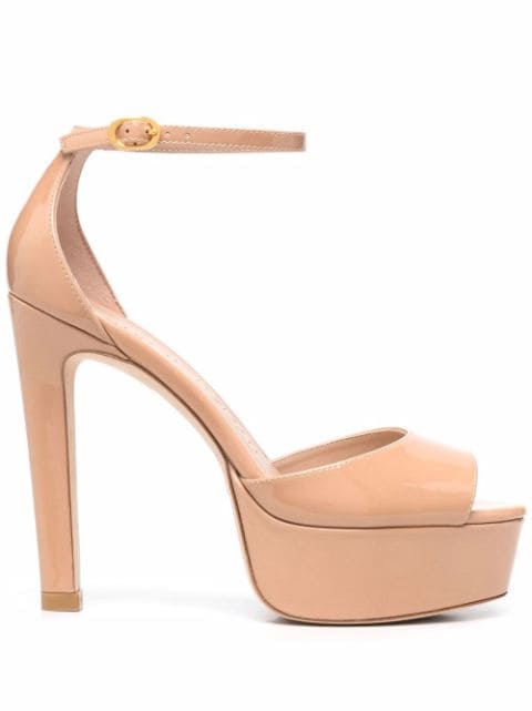 Stuart Weitzman Disco Platform Sandals