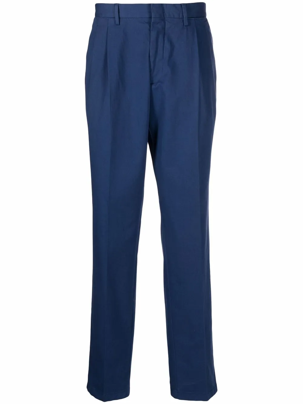 

Lardini Emmosca straight-leg cotton trousers - Blue