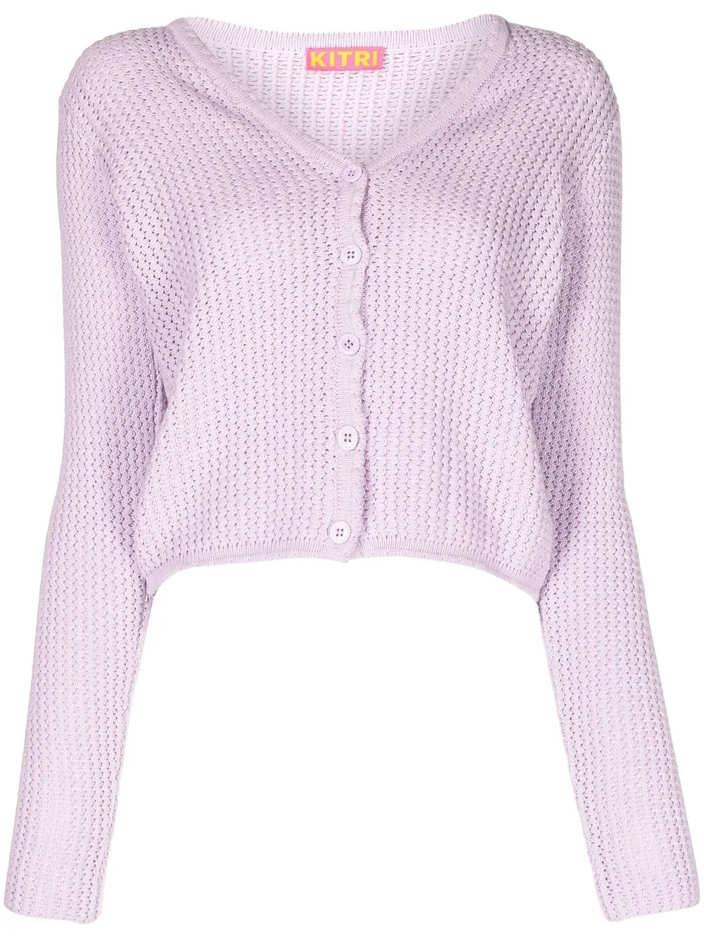 

Kitri Florence V-neck cardigan - Purple