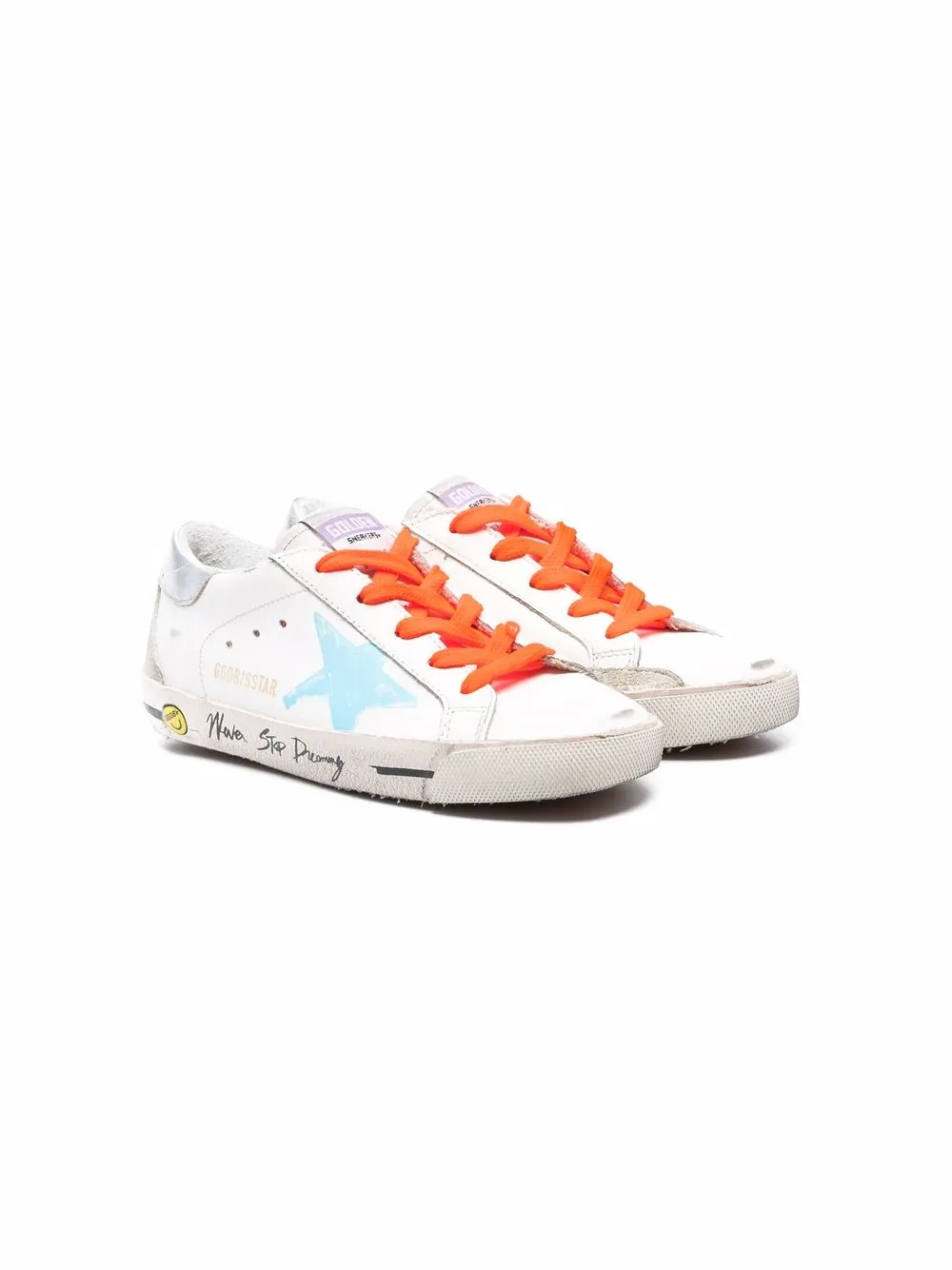 

Golden Goose Kids Super-Star low-top sneakers - White