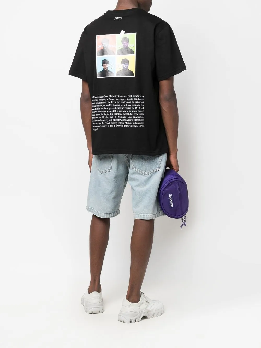 Throwback. Camiseta de algodão com estampa gráfica | Camisetas | Image 2