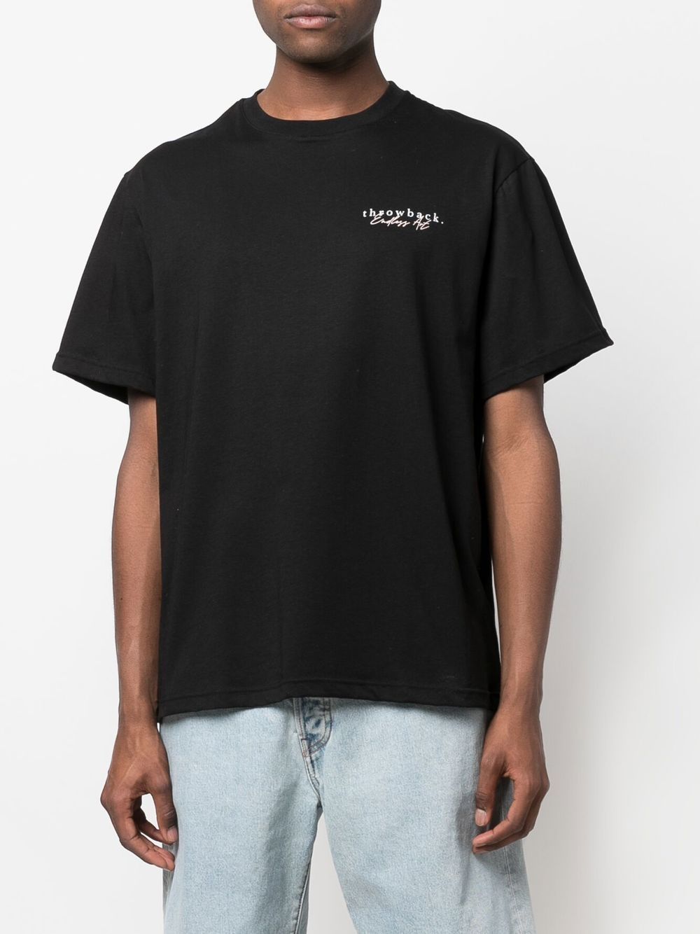Throwback. graphic-print Cotton T-shirt - Farfetch