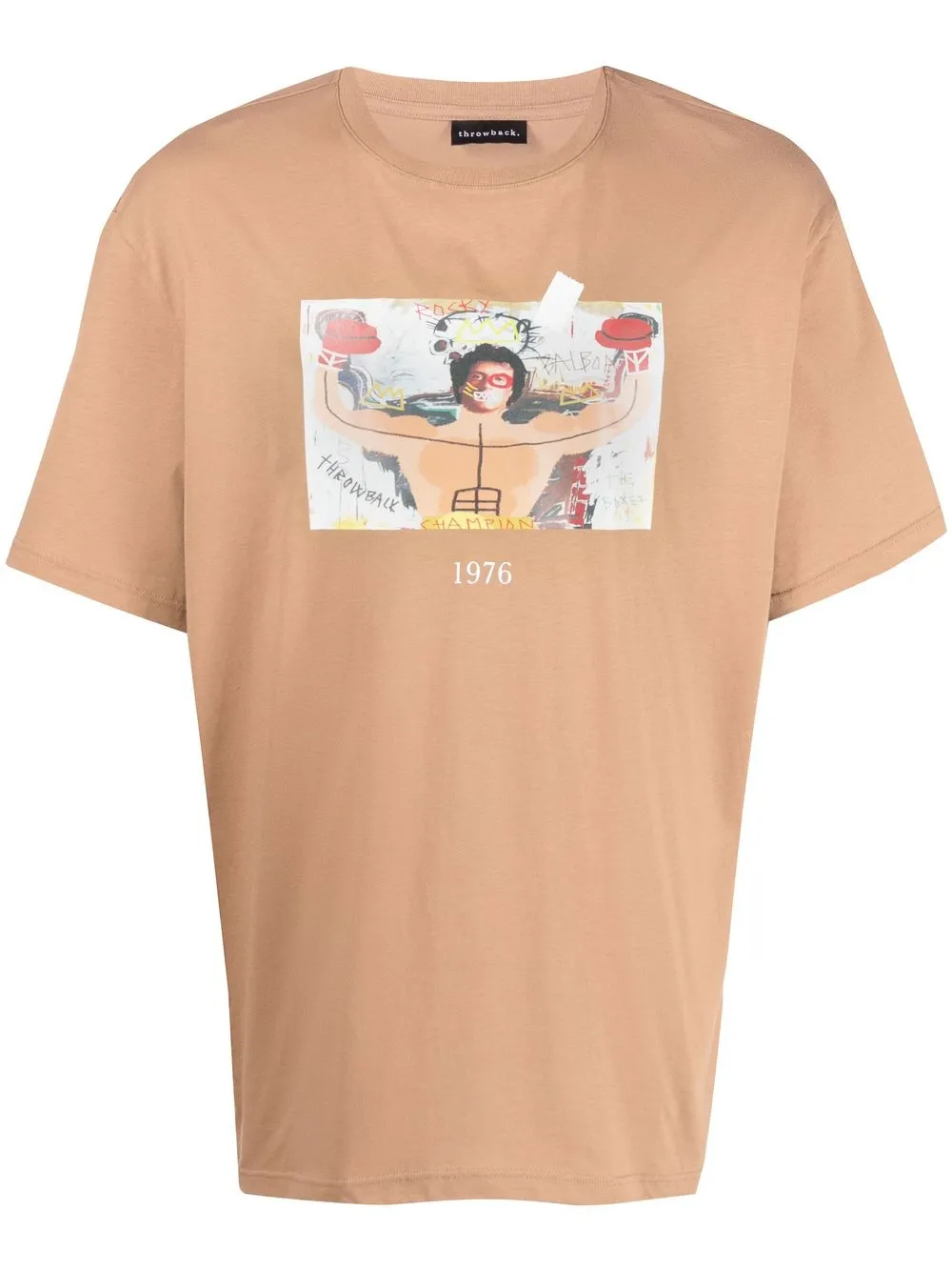 

Throwback. playera con estampado gráfico - Neutro