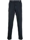 Myths mid-rise slim-cut trousers - Blue