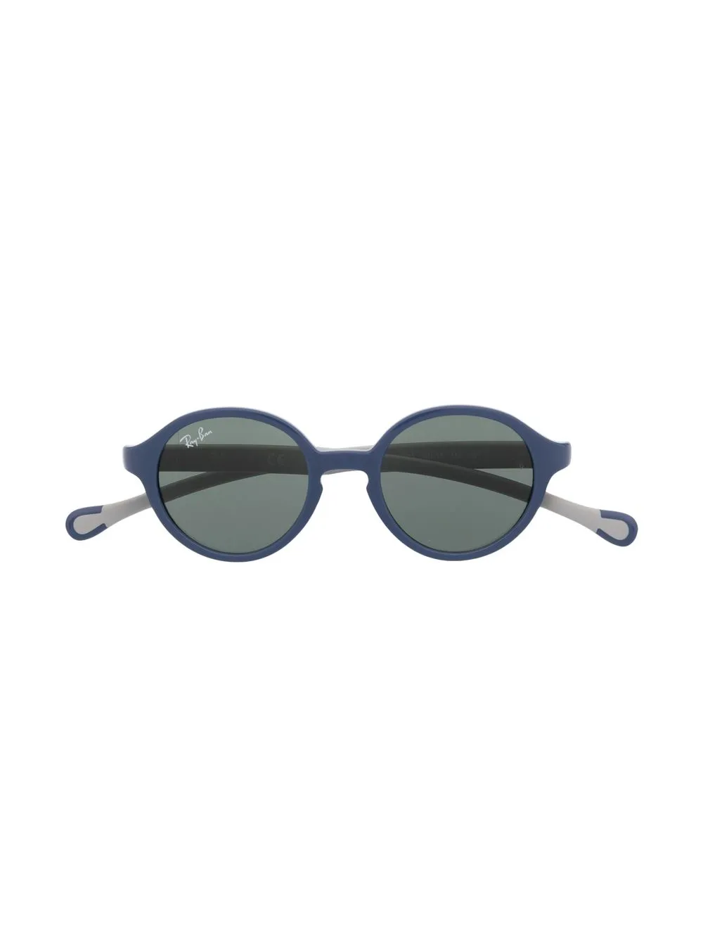 RAY-BAN JUNIOR Zonnebril met rond montuur Blauw