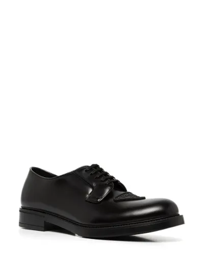 triangle-logo Derby shoes | Prada | Eraldo.com