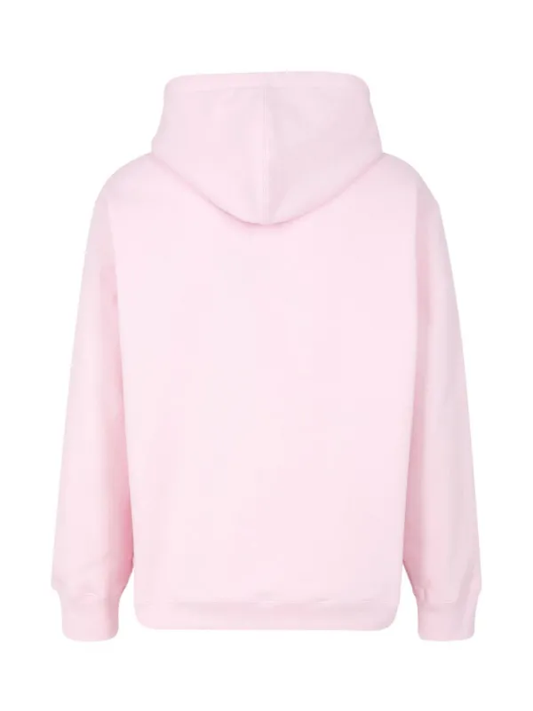 Supreme Burberry Box Logo Hoodie Pink