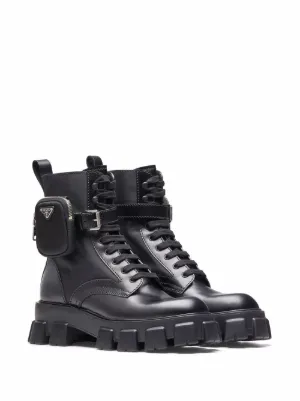 prada monolith boots men