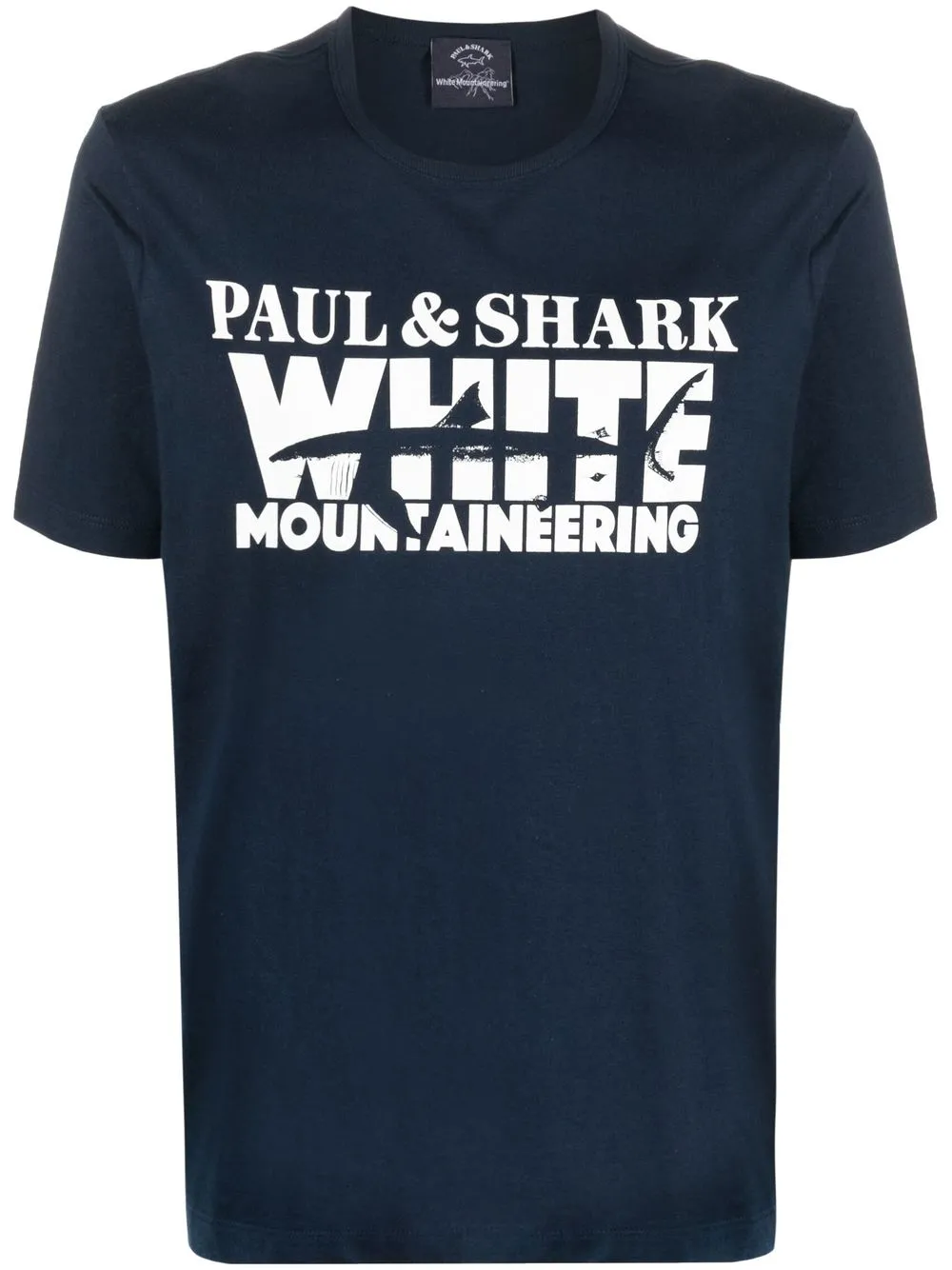 

Paul & Shark playera con logo de PAUL & SHARK x White Mountaineering - Azul