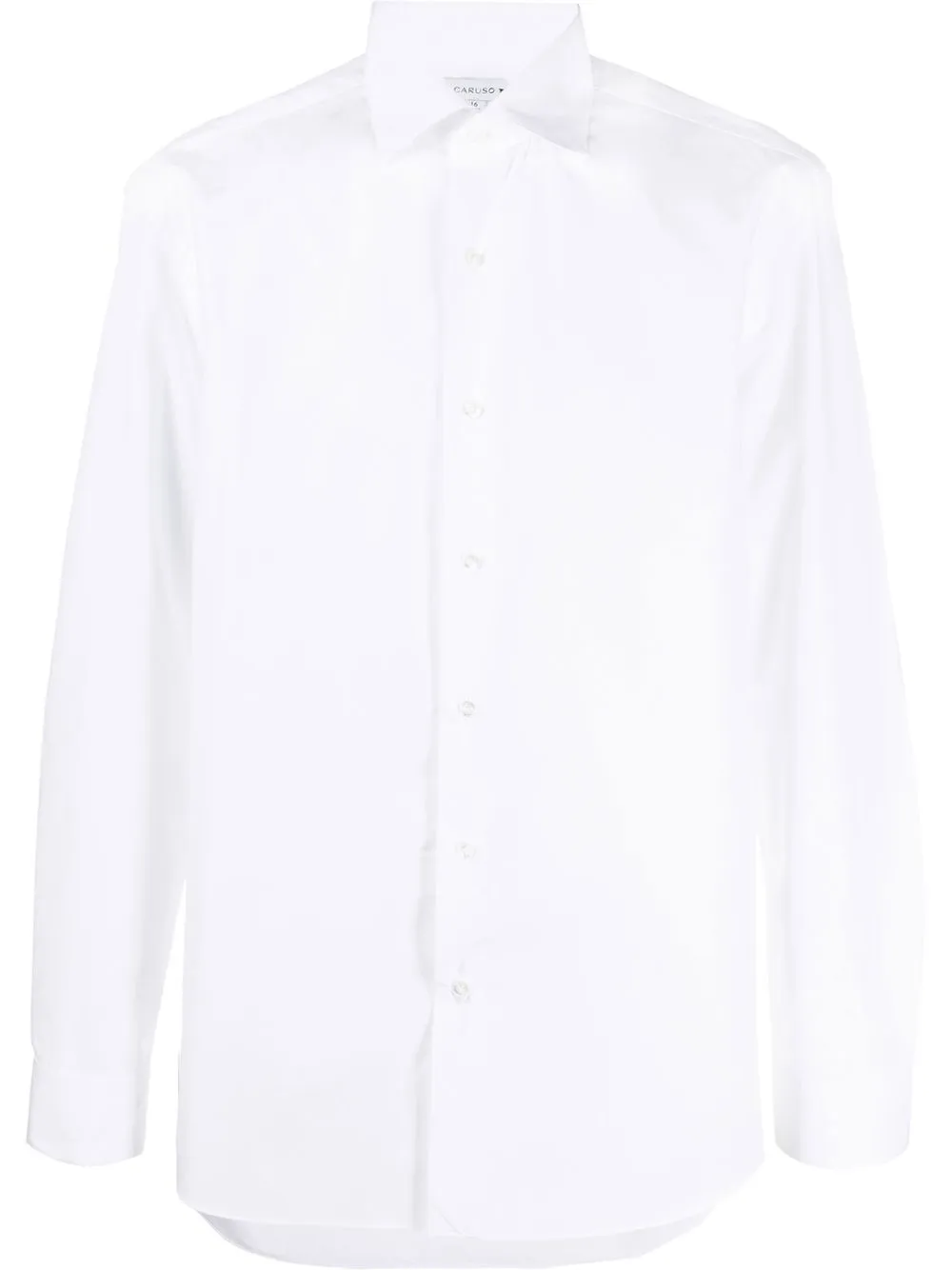 

Caruso camisa de popelina manga larga - Blanco