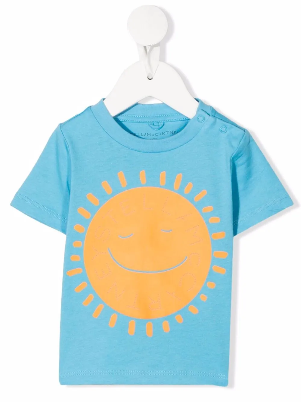 

Stella McCartney Kids sun-print short-sleeve T-shirt - Blue