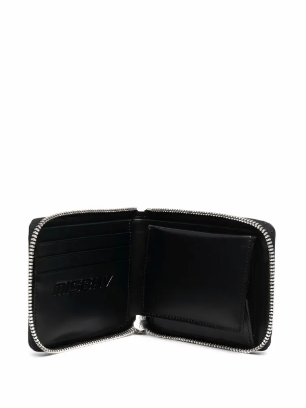 MISBHV Embossed Wallet - Black