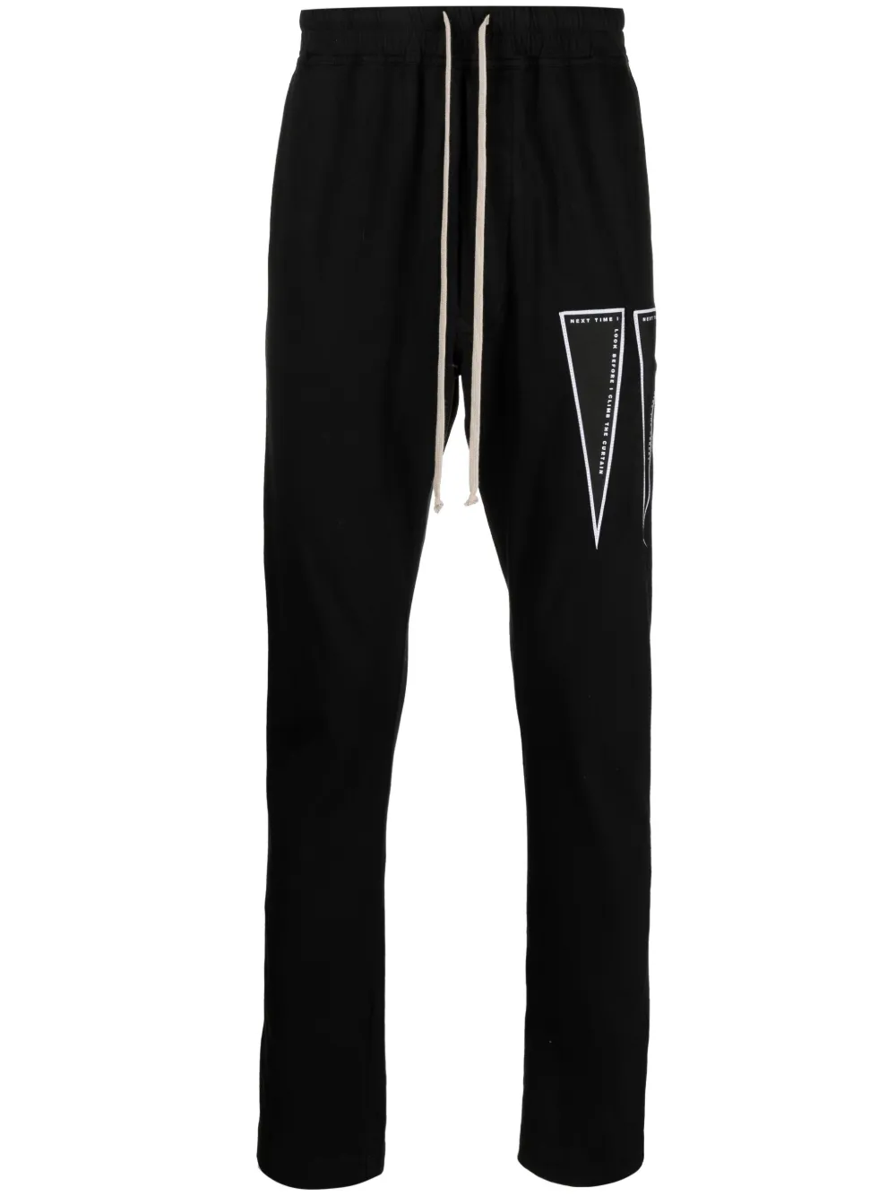 

Rick Owens Berlin drawstring track pants - Black